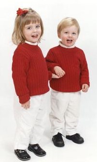 Isabella and Max - our two grandchildren!!