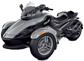 bike with two wheels in front one in back