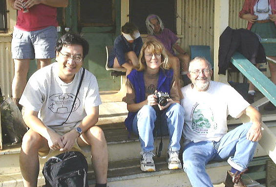 Hanging out on the front porch