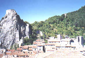 Roccalbegna, as seen from the old chapel on the hill