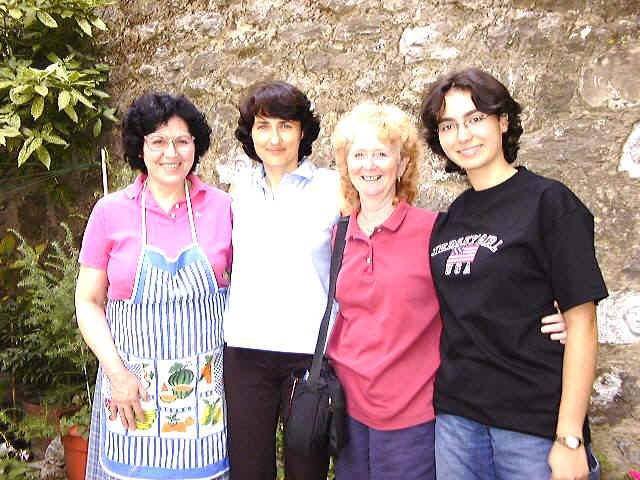 Primina, Chiara, Teddie, and Isotta