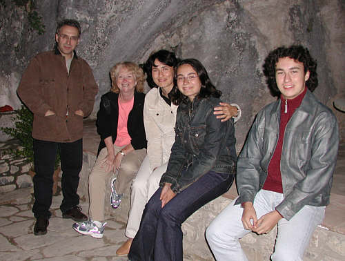 It was chilly this evening, but the company was very nice